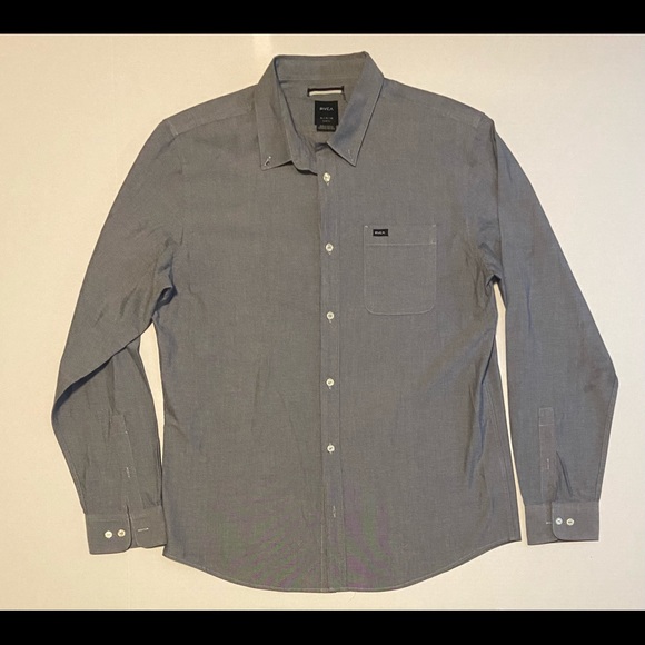 RVCA Button Down Pack of 2, Men’s XL, Slim Fit - Picture 2 of 7